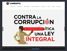 Tablet Screenshot of corruptil.com